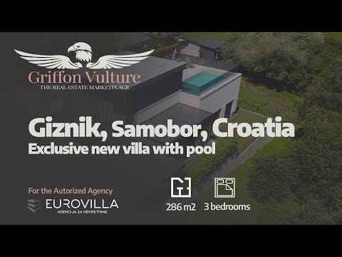 Griffon Vulture - Eurovilla - Samobor, Giznik EXCLUSIVE NEW BUILDING villa 286m2 on a plot of 500m2