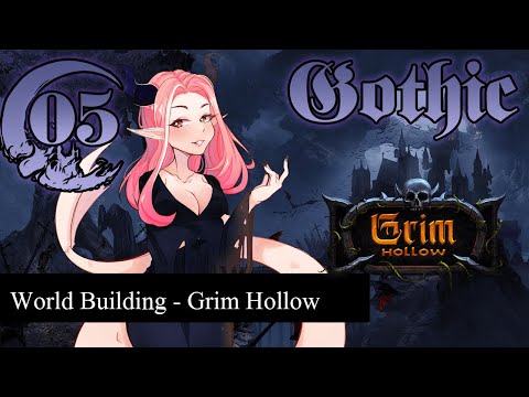 Gothic Homebrew World Building - 05 - Grim Hollow - 5e D&D - Giffyglyphs  - Domains of Dread