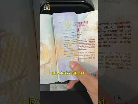 Jangan lakukan hal-hal ini pada paspormu #imigrasi #paspor