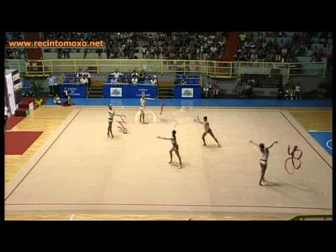 Italy 3 ribbon and 2 hoops Sardinian Cup 2011