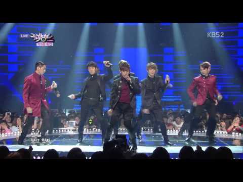 130517 Shinhwa "  BRAND NEW "   Music Bank Stage 2