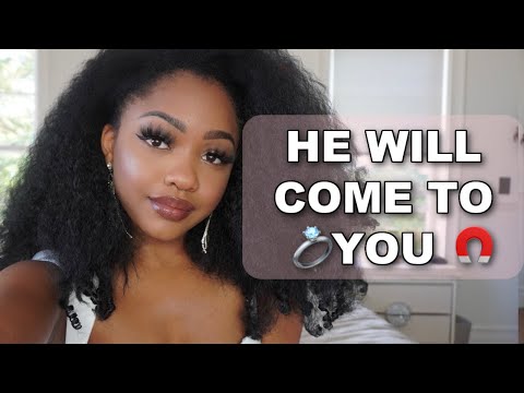 HOW TO GET HIM TO “CHASE” YOU 🧲👀 (Seduce with Goddess Energy) | INNER WORK