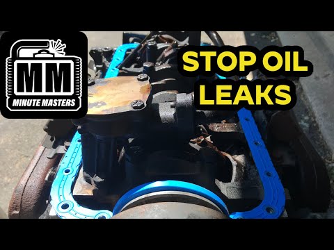 How to Replace Oil Pan Gasket Correctly 5.0  | 1995 Ford F150