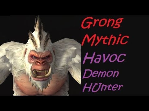 Grong the Revenant Mythic - Havoc Demon Hunter PoV