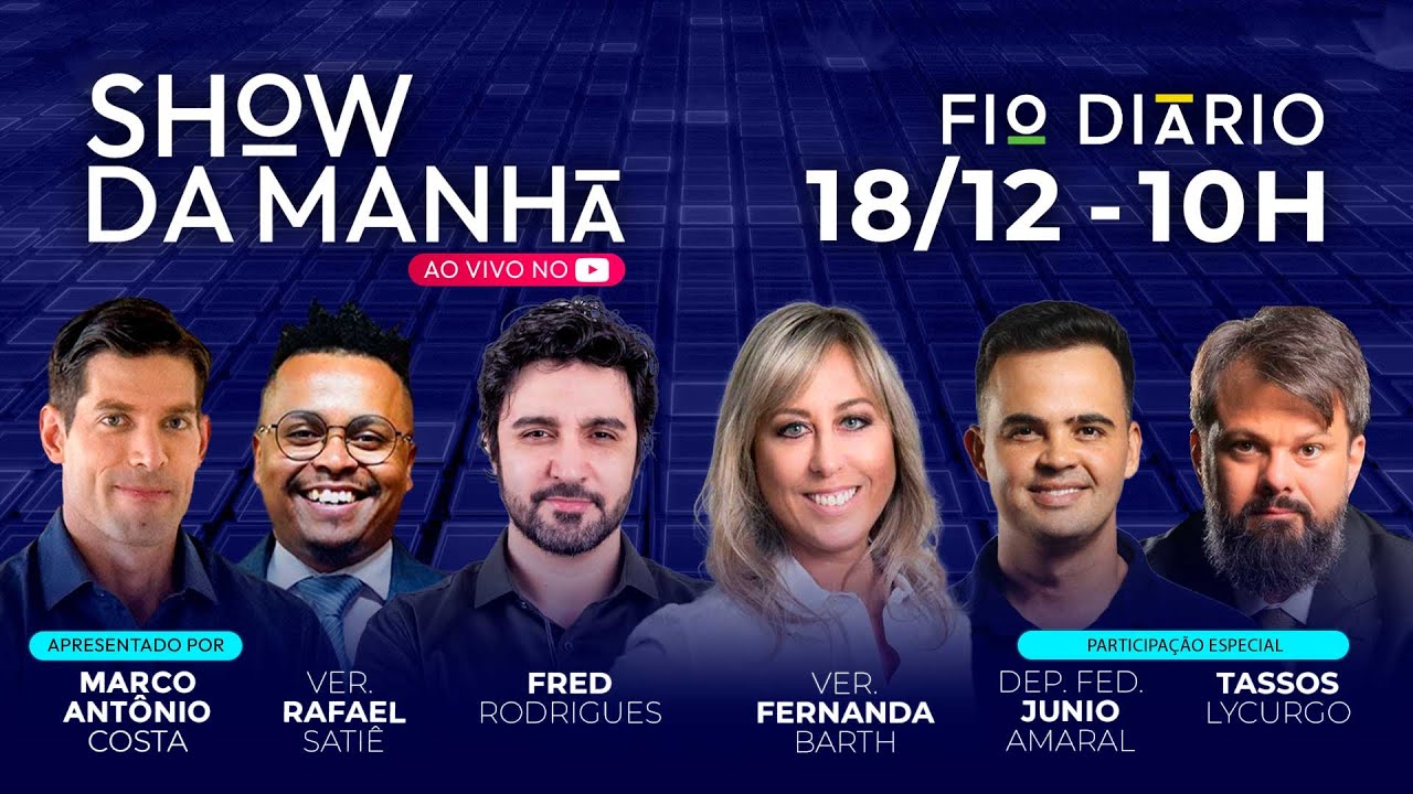 SHOW DA MANHÃ - URGENTE: DERROTA DE MORAES - CONGRESSO X STF - 18/12/2025