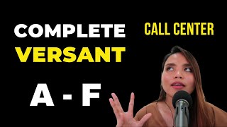 Versant Test & Practice