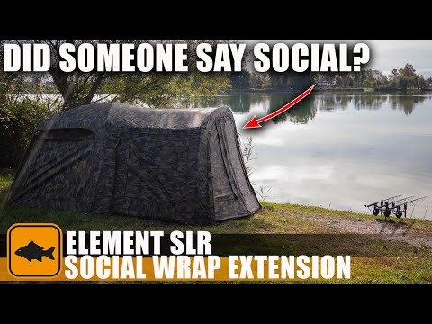 Prologic Element Camo Social Extension Wrap for all SLR Bivvies!