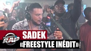 Sadek en freestyle inédit dans #PlanèteRap
