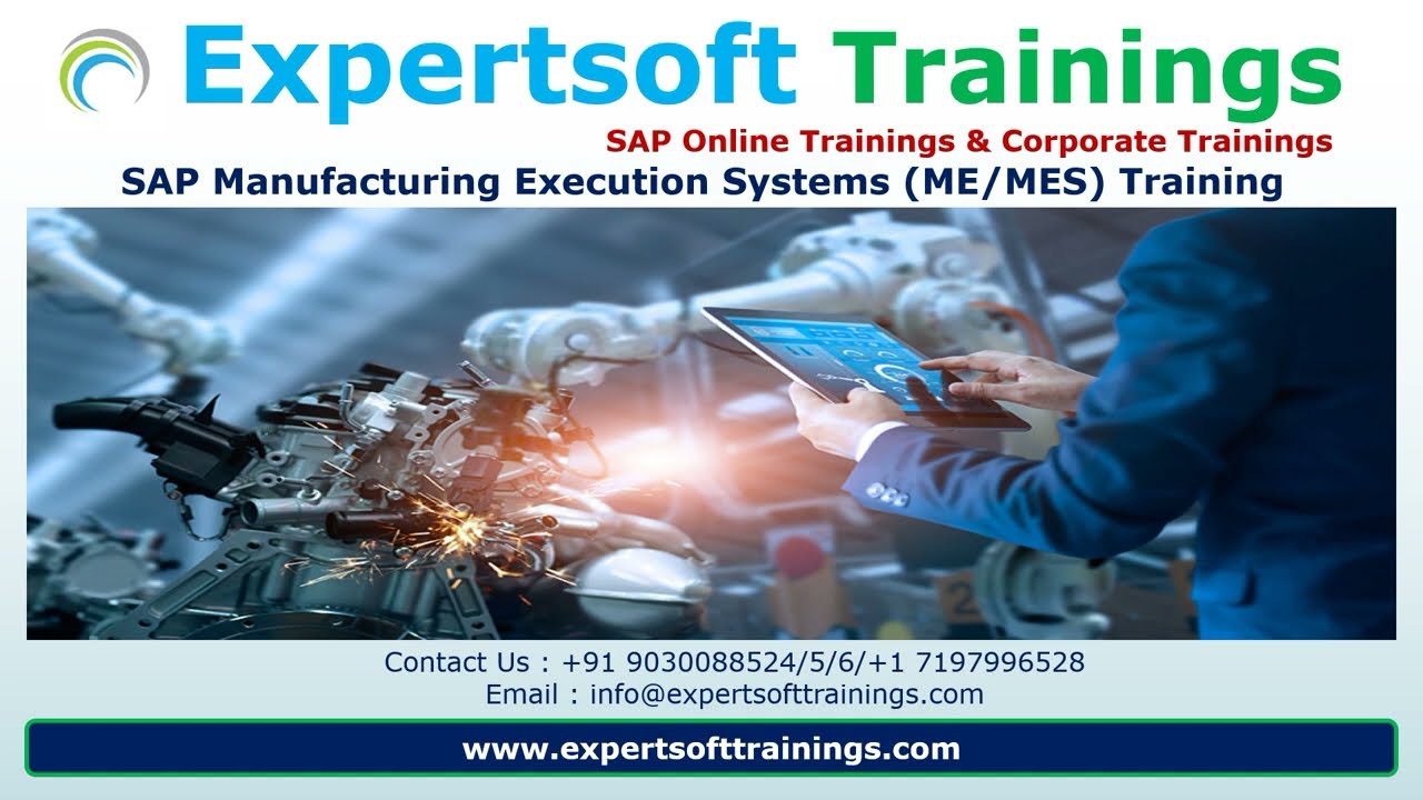 SAP MES Training | SAP Manufacturing Execution System Training