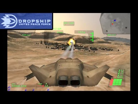 Dropship: United Peace Force ... (PS2) Gameplay