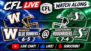 Blue Bombers vs. Roughriders: LIVE Watch Along!