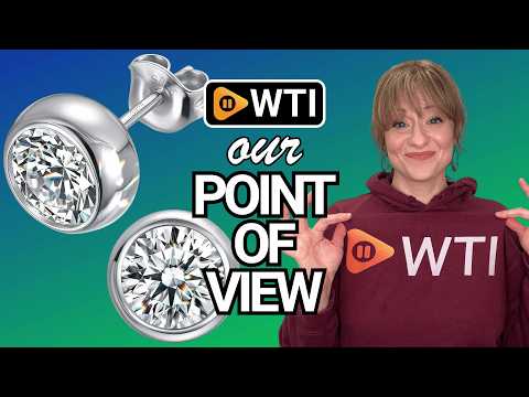 Moissanite Stud Earrings for Women Men - WTI product video review