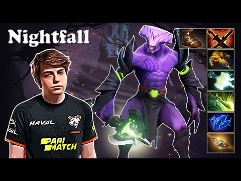 Nightfall - Faceless Void Safelane vs Save Enchantress | Dota 2 7.29d Gameplay