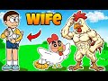 Shinchan And Nobita Became Chicken Thieves Funny Game
