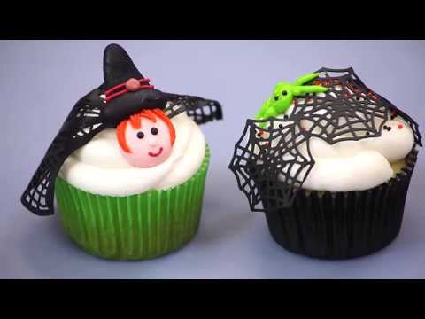 Simple Halloween Cupcakes