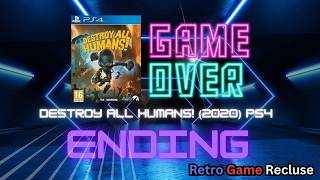 Destroy All Humans! (2020) Sony Playstation 4 ending PS4 cinematic [Gaming]