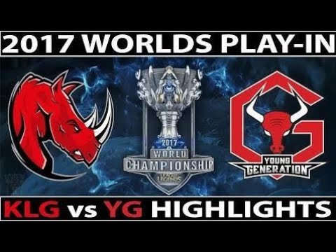 #1 KLG vs YG Highlights Worlds 2017 Play In Day 4 | Kaos Latin Gamers vs Young Generation Highlight