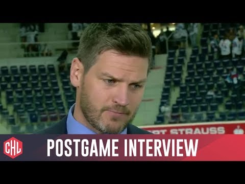 Postgame interviews:  Bílí Tygři Liberec – Belfast Giants 6:1