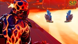 the prisoner stage 5 located inside the volcano ice king hands found - fortnite the prisoner stage 5