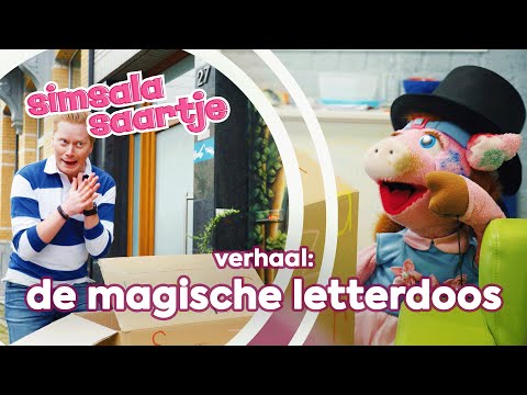 DE MAGISCHE LETTERDOOS ✨📦🎉 | SIMSALA SAARTJE 🐽 | Educatieve kleutertelevisie | Beginklanken s en t