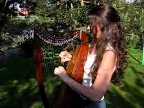 harpe troubadour - Evélina Simon