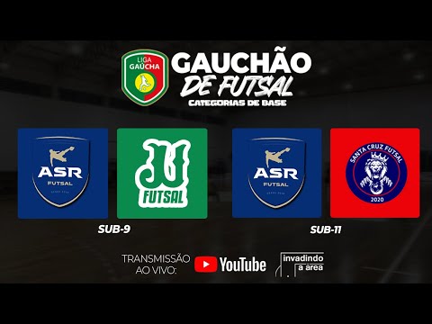 ASR x Ju Futsal (SUB-9) e ASR x Santa Cruz (SUB-11) - Mata-Mata Gauchão de Futsal