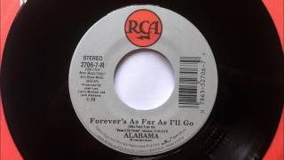 Forever Is As Far As I&#39;ll Go , Alabama , 1990
