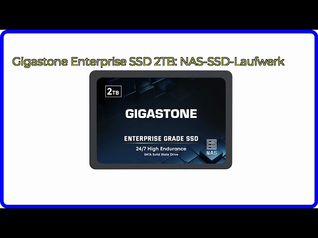 Vídeo relacionado con GIGASTONE Home Server SSD 1TB NAS SSD Drive Cache (paquete de 2) 24/7 Durable TLC de alta resistencia Personal Cloud Data Sync Network Attached Storage RAID 3D NAND 2.5 pulgadas SATA discos duros