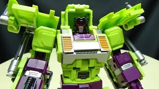 Generation Toy BULLDOZER (Bonecrusher): EmGo's Transformers Reviews N' Stuff
