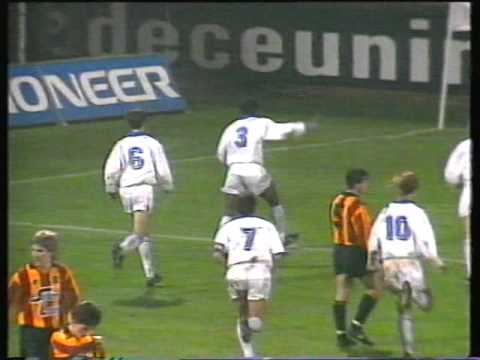 Seizoen 1992-1193:  KSK Beveren   KV Mechelen 1-0
