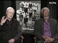 Morgan Freeman se queda dormido en plena entrevista