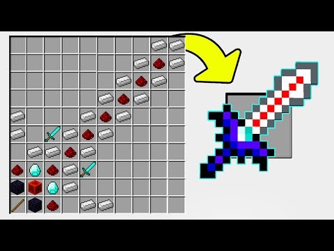 MİNECRAFT'TA OLMASI GEREKEN EN GÜÇLÜ 10 ADET KILIÇ - Minecraft