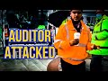 First Amendment Audit FAIL Auditor Attacked By Latte Man At Test Site Big Up To Gypsy Auditor UK