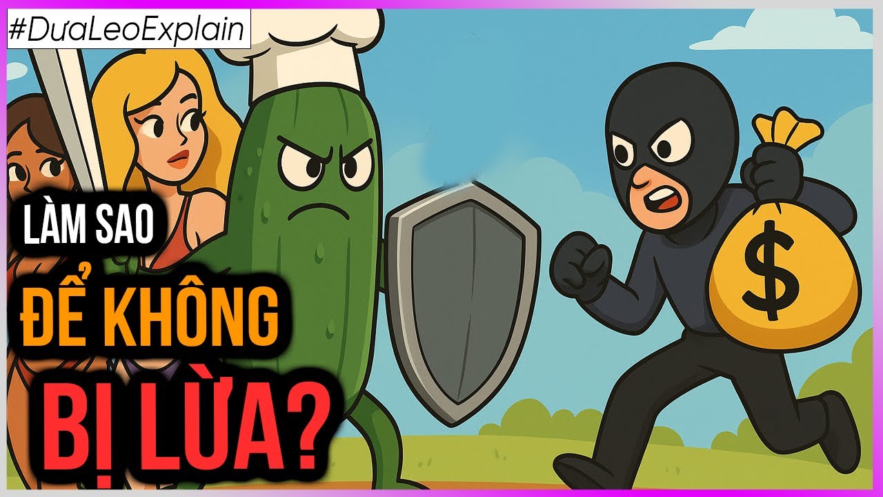 Làm sao để KHÔNG BỊ LỪA? [Dưa Leo DBTT]