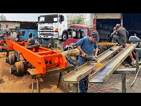 How Hino Trucks are Made in Production Line || "Manufacturing Hino Trucks from Factory to Road„