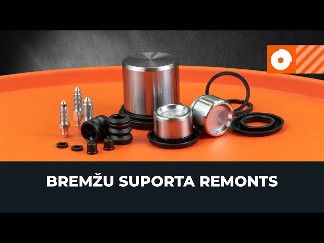 Noskatieties video ceļvedi par to, kā nomainīt Bremžu suporta remkomplekts uz VW POLO Variant (6KV5)