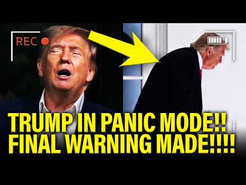 Trump PANICS over FINAL MOU WARNING!!!