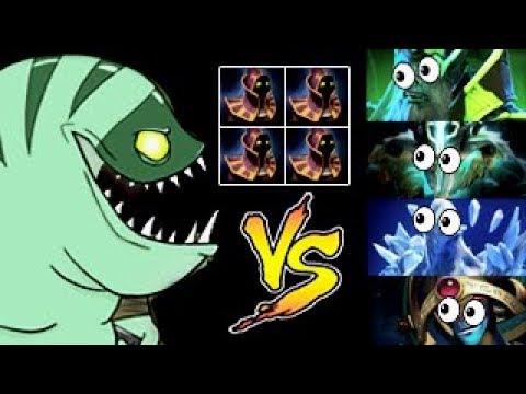 How to Counter Magic Team! Tidehunter 4 Hoods Most Epic Troll Build by Arteezy 9k Pub Fun Dota 2
