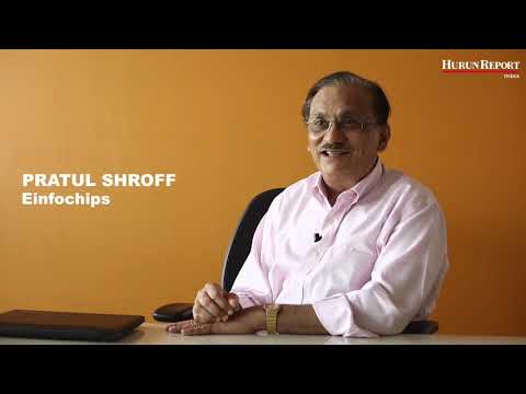 Pratul Shroff, Einfochips - One of the most inspiring stories from India