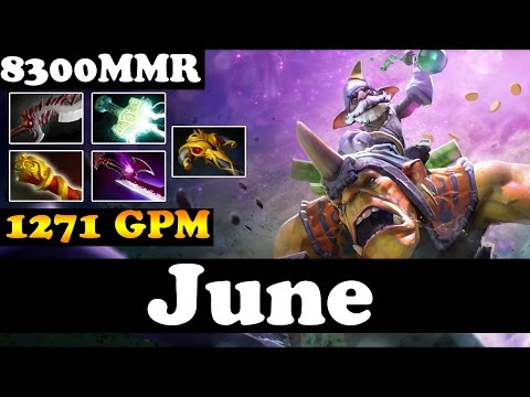 June 8300  Plays Alchemist Vol 2 - Ranked Match Gameplay - Dota 2