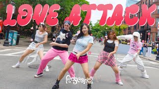 [KPOP IN PUBLIC | ONE TAKE] RESCENE (리센느) - LOVE ATTACK | Dance cover by INSOMNI