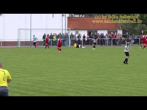 Szenen vom Salzlandpokal-Halbfinale am 01.05.15