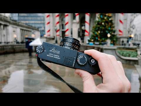 a realistic rainy day of street photography