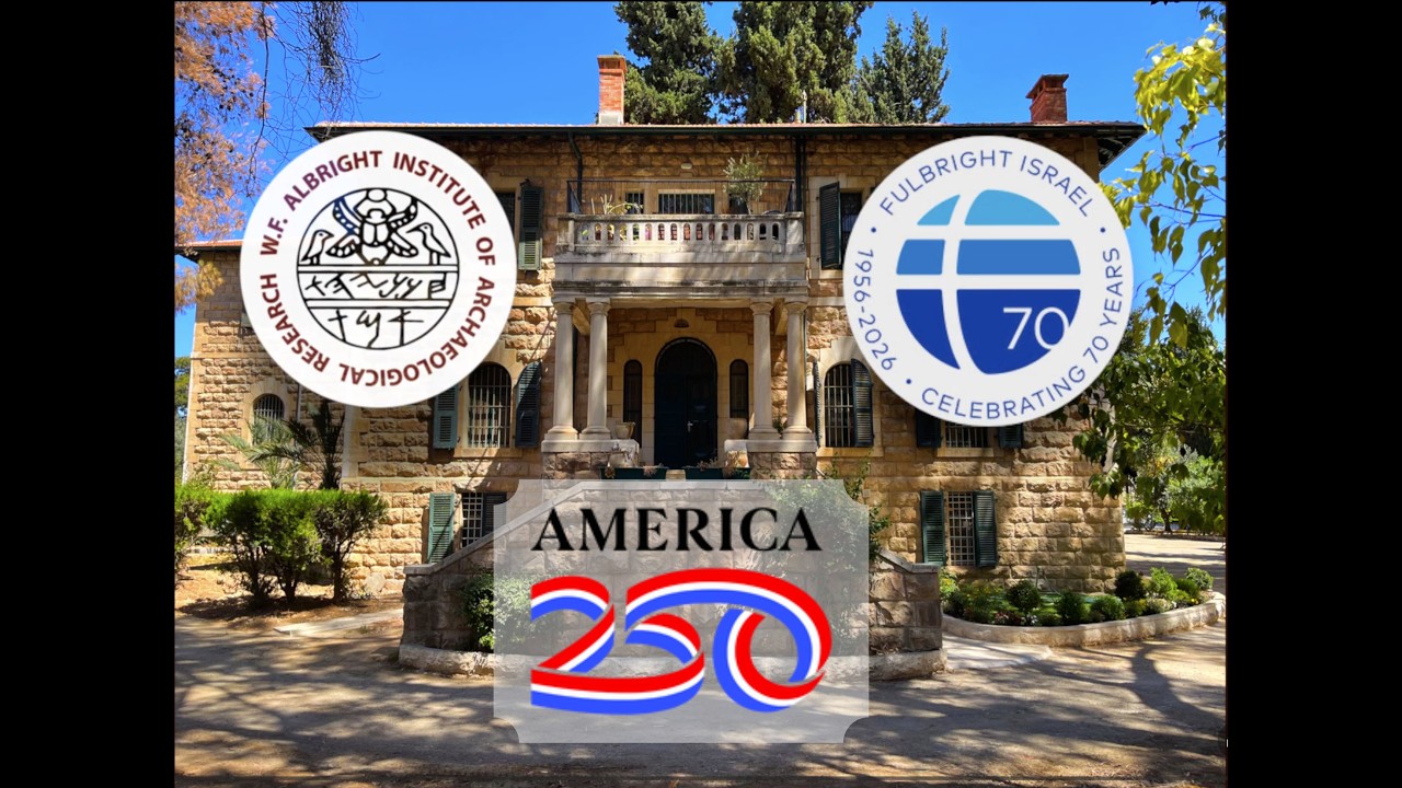 Fulbright-AIAR Keynote: Shared Pasts, Shared Futures: The IAA and American Archaeologists in Israel