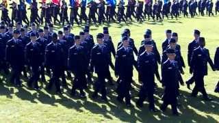 preview picture of video 'Airmen parade'