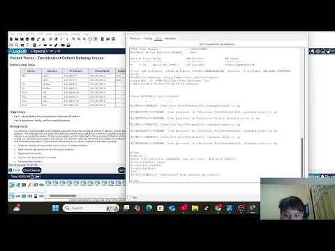 10.3.5 Packet Tracer - Troubleshoot Default Gateway Issues