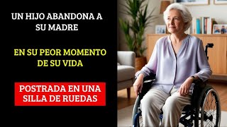 Un Hijo Abandona a Su Madre en Su Peor Momento de Su Vida: Postrada en una Silla de Ruedas