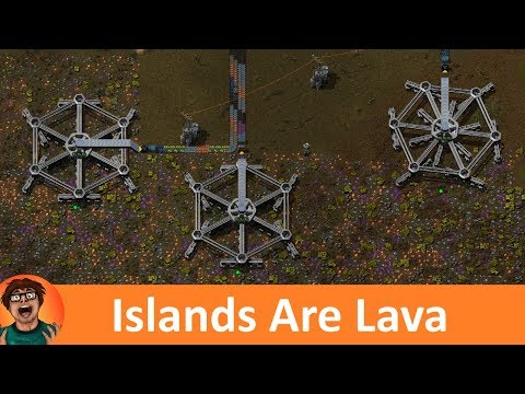Cagorathe - Factorio - Private World - Islands Are Lava