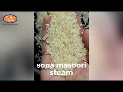 Private brand sona masoori steam rice