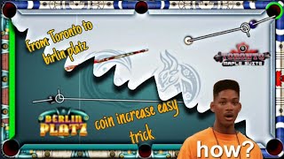 8 ball pool - how to make unlimited coins in 8 ball pool // 8 ball pool coin increase easy  trick